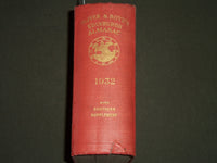 1932 OLIVER AND BOYD'S EDINBURGH ALMANAC BOOK - KD 3997