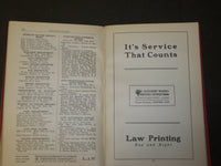 1912-1913 WALTON'S LEGAL DIRECTORY FOR CHICAGO BOOK - 10TH ANNUAL EDN - KD 5200
