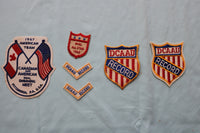 1960'S DCAAU SWIMMING PATCHES - LOT OF 6 - K 2522