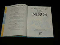 2004 LA BIBLIA DEL SIGLO XXI PARA NINOS HARDCOVER BOOK - SPANISH - R 722I