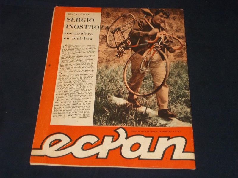 1962 NOVEMBER 20 ECRAN SPANISH MAGAZINE - ISABEL SARLI COVER - E 26074