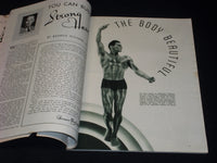 1941 MARCH PHYSICAL CULTURE MAGAZINE NICE EXERCISE WORKOUT ISSUE - E 3744