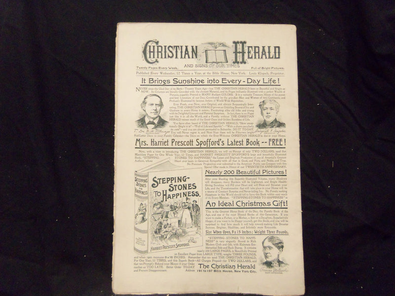 1897 NOVEMBER LADIES' HOME JOURNAL MAGAZINE - GREAT ILLUSTRATIONS & ADS -ST 1572