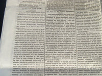 1864 OCTOBER 4 NEW YORK TIMES NEWSPAPER - GRANT'S OPERATIONS - NP 3987