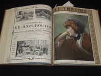 1906 JULY-DECEMBER LE THEATRE MAGAZINE BOUND VOLUME - 12 ISSUES - KD 2278G
