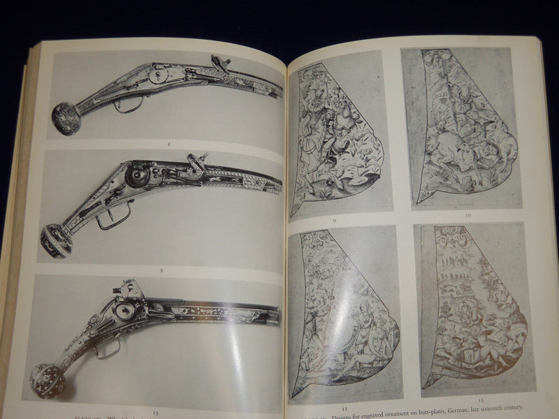1955 EUROPEAN FIREARMS BY J. F. HAYWARD BOOK - 34 PLATES - KD 3532
