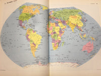 1984 THE PRENTICE HALL UNIVERSITY ATLAS - GREAT MAPS - KD 2967
