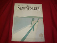 1985 SEPTEMBER 2 NEW YORKER MAGAZINE FRONT COVER ONLY - GREAT ART FOR FRAMING