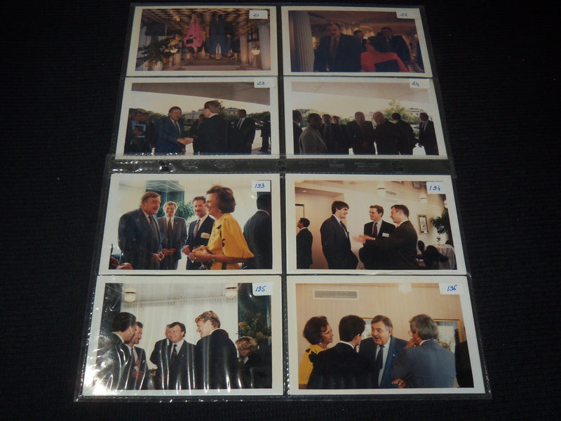 F. W. DE KLERK - MANDELA - CLINTON - CANDID PHOTOS - 51 TOTAL PHOTOS - #15