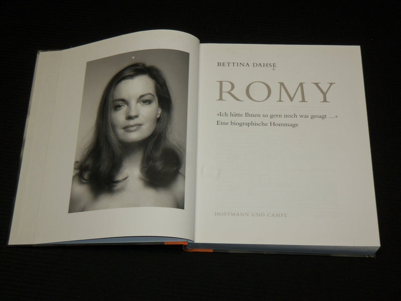 2002 ROMY HARDCOVER BOOK BY BETTINA DAHSE - GREAT PHOTOS - R 719P