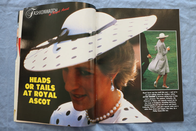 1988 AUGUST ROYALTY MONTHLY MAGAZINE - PRINCESS DIANA- DIANA'S DILEMMA- ST 5510B