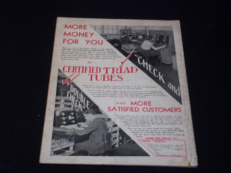 1932 JULY RADIO-CRAFT MAGAZINE VERY NICE COVERS & ADS - E 360