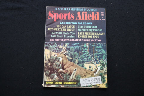 1969 JULY SPORTS AFIELD MAGAZINE - LAKERS TOO BIG TO NET COVER - SP 4177Z