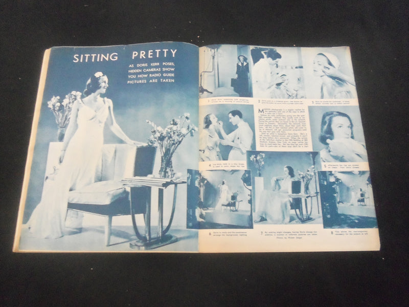 1937 NOVEMBER 6 RADIO GUIDE MAGAZINE - TYRONE POWER COVER - SP 9517H