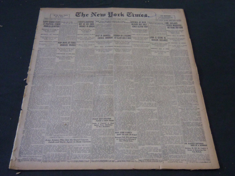 1921 JUNE 13 NEW YORK TIMES - LENIN GIVING IN KRASSIN DECLARES - NT 5504