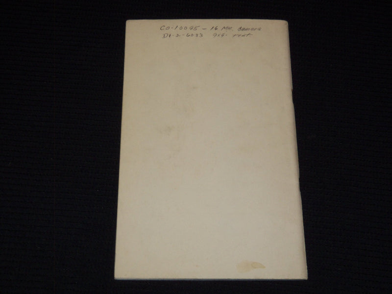 1953 ALASKA'S FISH AND WILD LIFE CIRCULAR #17 - U. S. DEPT. OF INTERIOR - J 7498