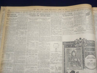 1918 APRIL 10 NEW YORK TIMES - ANGRY PROTESTS ROUSED BY LLOYD GEORGE - NT 8207