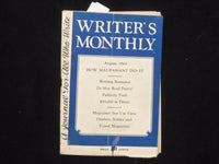 1943 AUGUST & 1945 SEPTEMBER WRITER'S MONTHLY MAGAZINE - LOT OF 2 - K 107