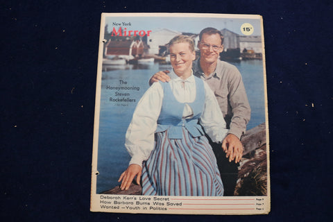 1959 SEPTEMBER 13 NY MIRROR MAGAZINE - STEVEN ROCKEFELLER COVER - E 22230