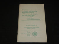 1964 STRATIGRAPHY & PALEONTOLOGY OF RICHFIELD SPRINGS BOOK - MAPS - J 7052