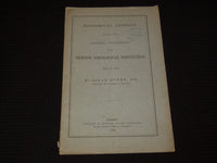 1875 NEWTON THEOLOGICAL INSTITUTION ADDRESS BY ALVAH HOVEY - J 7507