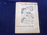 1958 JUNE 27 BOSTON RECORD AMERICAN NEWSPAPER-15 DIE IN JET TANKER CRASH-NP 6260