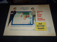 1965 THAT FUNNY FEELING 1/2 SHEET MOVIE POSTER - SANDRA DEE, BOBBY DARIN - P 442