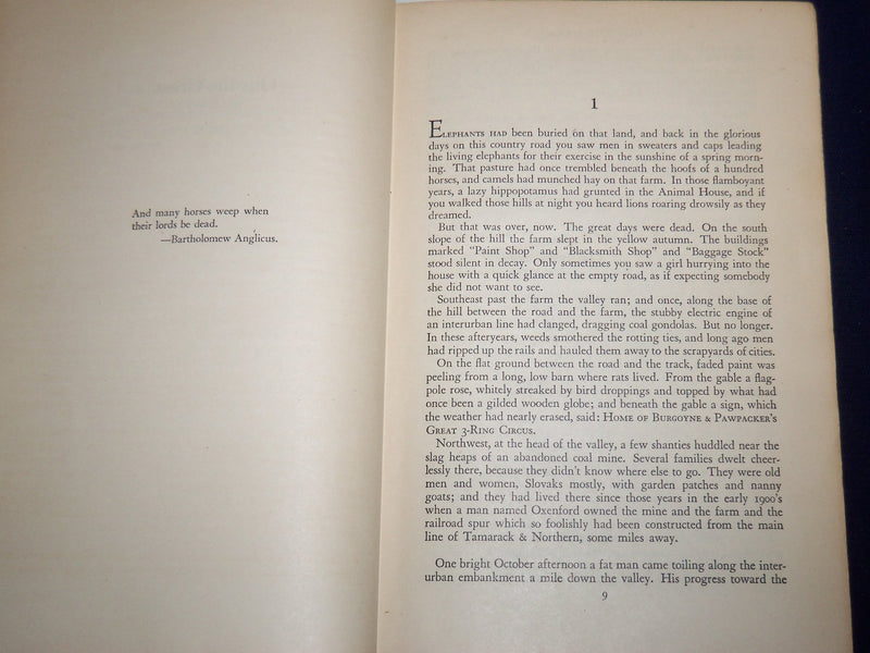 1947 GUS THE GREAT HARDCOVER BOOK BY THOMAS W. DUNCAN - KD 3867Q