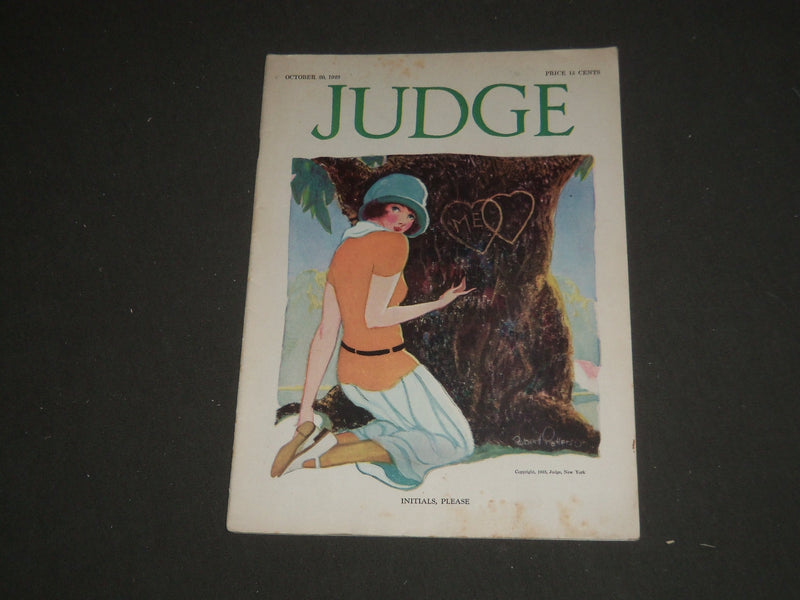 1923 OCTOBER 20 JUDGE MAGAZINE - INITIALS, PLEASE - ST 5441