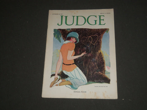 1923 OCTOBER 20 JUDGE MAGAZINE - INITIALS, PLEASE - ST 5441