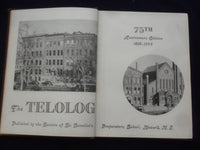 1944 THE TELELOG ST. BENEDICT'S PEPARATORY SCHOOL YEARBOOK - NEWARK, NJ- YB 3121