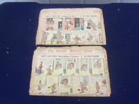 1916-1923 BOSTON SUNDAY POST & GLOBE COLOR COMICS - LOT OF 5 - NP 5201