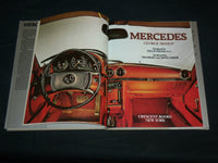 1982 MERCEDES HARDCOVER BOOK BY GEORGE BISHOP - GREAT PHOTOS - I 2049