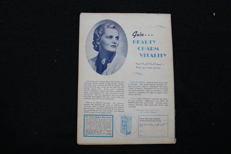 1936 JUNE MODERN LIVING MAGAZINE - CHILD CARE AND FEEDING COVER - B 3428O