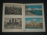 1940'S NEW YORK THE WONDER CITY VIEW BOOK - ILLUSTRATED IN COLORS - J 3950