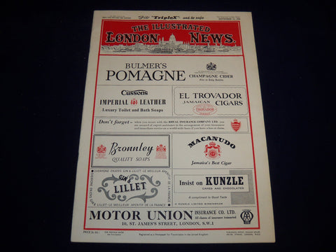 1958 SEPTEMBER 13 ILLUSTRATED LONDON NEWS MAGAZINE - BLACK KNIGHT - E 8032