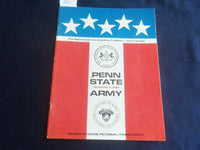 1968 NOV FOOTBALL GAME PROGRAM- ARMY VS PENN STATE- JACK HAM- KWALICK - ST 6044L