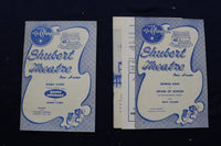 1947-1961 SHUBERT THEATRE PROGRAMS - LOT OF 9 - NEW HAVEN, CT - K 760