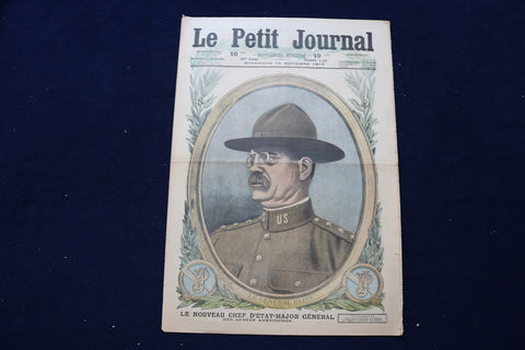 1917 OCT 14 LE PETIT JOURNAL SUPPLEMENT ILLUSTRE MAGAZINE - GEN. BLISS - NP 8821