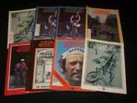 1981-1983 AMERICAN WHEELMAN MAGAZINE LOT OF 81 ISSUES - NICE COVERS - O 3225