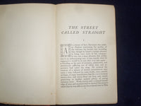 1912 THE STREET CALLED STRAIGHT HARDCOVER BOOK ILLUSTRATED BY O. LOWELL- KD 9065