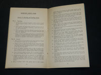 1939 MARITIME SAFETY CODE MANUAL FOR STEVEDORING & FREIGHT HANDLING - J 5875