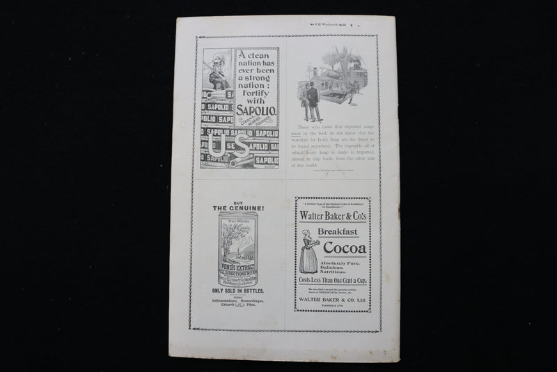 1897 NOV 4 THE CONGREGATIONALIST MAGAZINE - HENRY BEECHER- LYMAN ABBOTT - K 2350