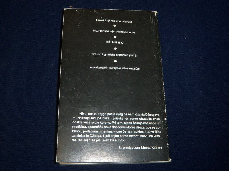 1983 DZANGOLOGIJA BOOK INSCRIBED BY SVETOLIK JAKOVLJEVIC - SERBIAN TEXT - J 4621