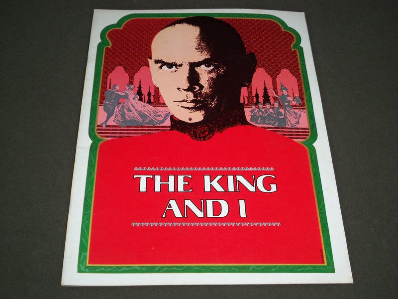 RODGER'S & HAMMERSTEIN'S THE KING AND I PROGRAM - YUL BRYNNER - J 2233