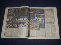 2021 FEBRUARY 11 NEW YORK DAILY NEWS NEWSPAPER - NY OKs LIMITED FANS IN STADIUMS