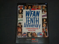 1997 WFAN TENTH ANNIVERSARY COMMEMORATIVE MAGAZINE - NY RADIO STATION - B 6460