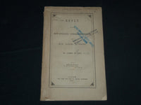 1861 NEW-ENGLAND CONGREGATIONALISM OF DANIEL WHITE REPLY BOOK - J 4493