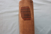 1902 VASSARION VASSAR COLLEGE YEARBOOK - POUGHKEEPSIE, NEW YORK - YB 3588