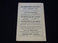 1909 OUR SUNSHINE DAY BOOK BY LIZZIE DEARMOND - JUDEFIND - J 7405